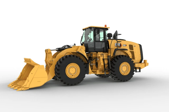 Колесные погрузчики средней мощности Cat 980